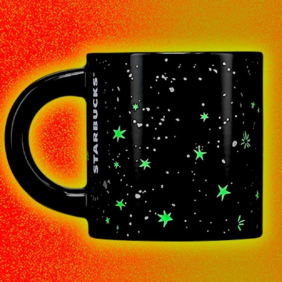 Starbucks Fall 2022 Halloween ‘Night Sky Glow in the Dark’ Ceramic Mug - Picture 1 of 4